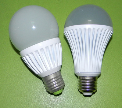 E26 7W压铸外壳配件与E26/E27灯具图片解析